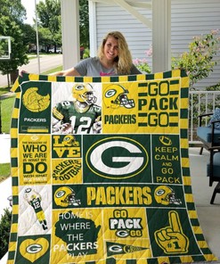 The Packers Green Bay Packers Combined Quilt Blanket
