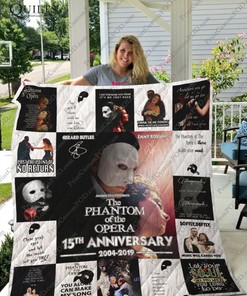The Phantom Of The Opera MovieMusical Collected Quilt Blanket Bedding Set
