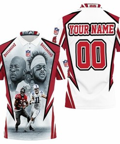 The Pittmans Michael Pittman Jr 11 Tampa Bay Buccaneers Michael Pittman Sr 32 Personalized 3D All Over Print Polo Shirt