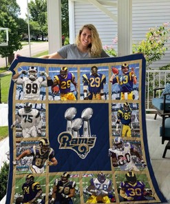 The Players Los Angeles Rams Quilt Blanket