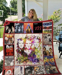 The Police Quilt Blanket Bedding Set