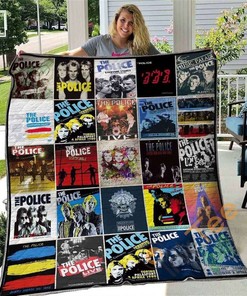 The Police Quilt Blanket Bedding Set Gifts For Fan