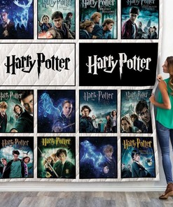 The Posters Harry Potter Movies Quilt Blanket Bedding Set