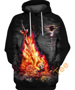 The Primal Bonfire Hoodie 3D