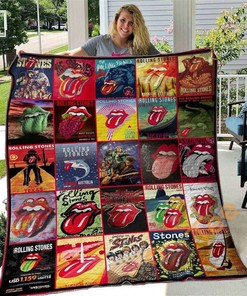 The Rolling Stone Quilt Blanket Bedding Set