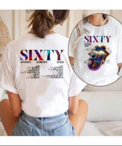 The Rolling Stones Sixty Europe Tour 2022 T-Shirt