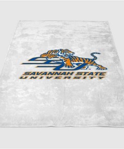 The Savannah State Tigers And Lady Tigers Sherpa Fleece Blanket Gifts for Family, for Couple
