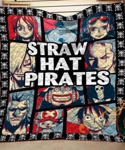 The Strawhat Quilt Blanket Bedding Set