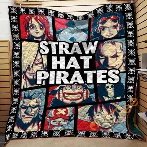 The Strawhat Quilt Blanket Bedding Set