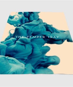 The Temper Trap Cover Album Sherpa Fleece Blanket Gifts for Family, for Couple