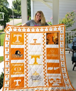 The Tennessee Ncaa Quilt Blanket Bedding Set for Home Décor
