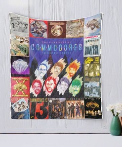 The Very Best Of Commodores Quilt Blanket Bedding Set
