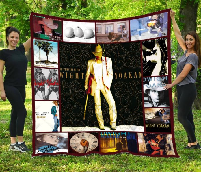 The Very Best Of Dwight Yoakam Quilt Blanket Bedding Set