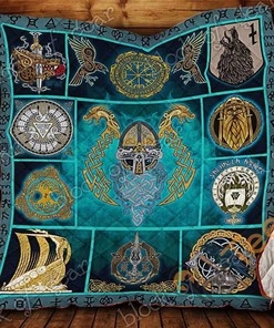 The Vikings Pirates Quilt Blanket Bedding Set