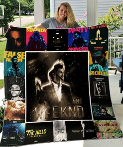 The Weeknd Secrets Party Monster Quilt Blanket Bedding Set