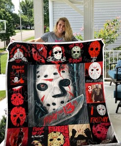 The Wifi Is Down Friday The 13th The Collection Quilt Blanket