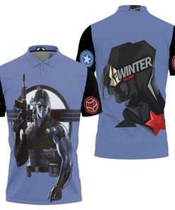 The Winter Soldier Real Assassin 3D All Over Print Polo Shirt