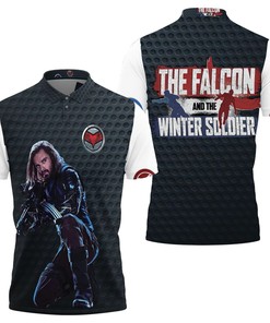 The Winter Soldier The Shadow Killer 1 3D All Over Print Polo Shirt
