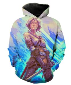 The Witcher Ciri Epic Ciri Battle Hoodie 3D