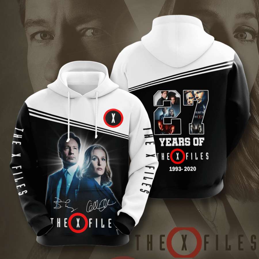 The X Files Custom All Over Print Hoodie 3D