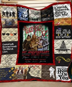 The wizard of Oz Tribute Quilt Blanket Bedding Set T3107