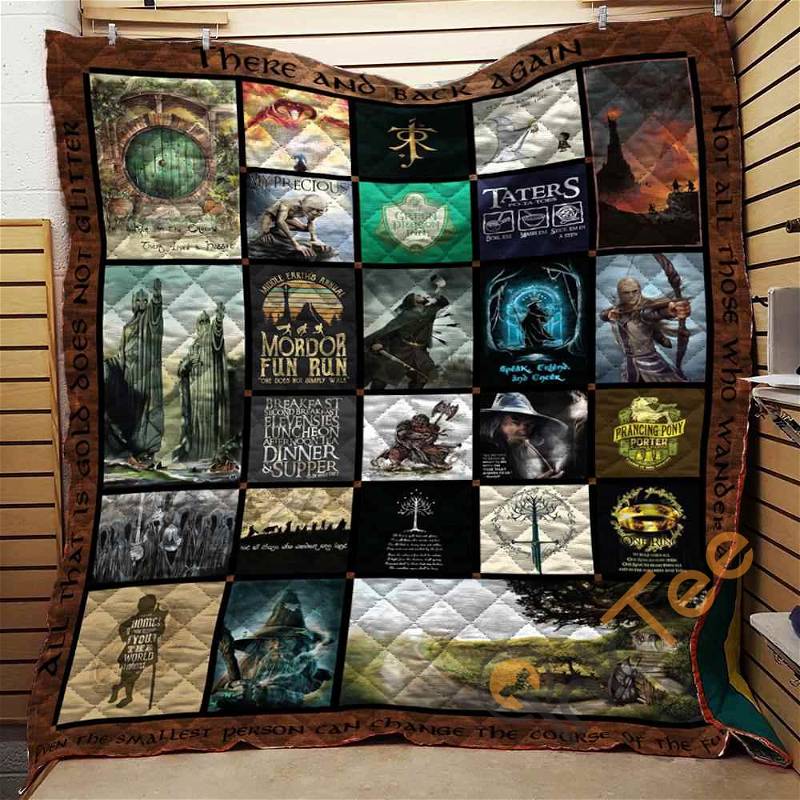 There And Back Again Quilt Blanket Bedding Set