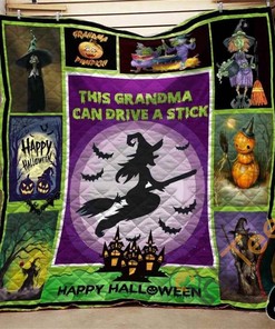 This Grandma Can Drive A Stick Quilt Blanket Bedding Set