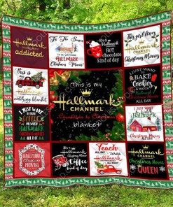 This Is My Hallmark Channel Designs Quilt Blanket Bedding Set