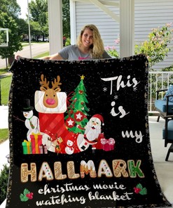 This Is My Hallmark Christmas Collection Quilt Blanket Bedding Set