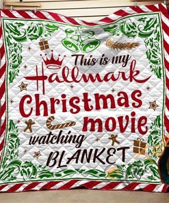 This Is My Hallmark Christmas Movie Quilt Blanket Bedding Set