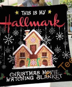 This Is My Hallmark Christmas Movie Quilt Blanket Bedding Set With Pillowcase Option