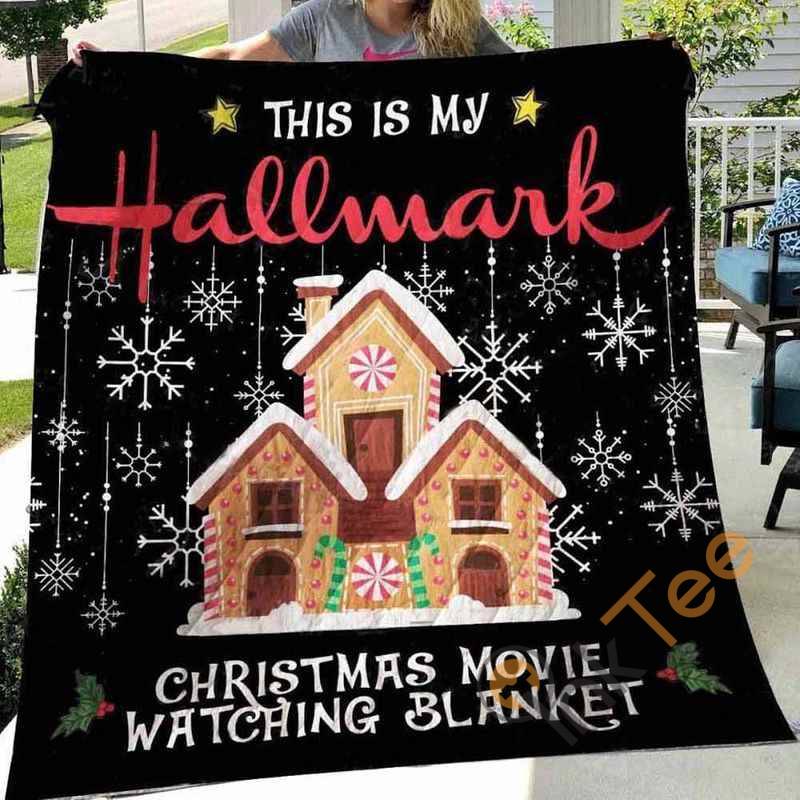 This Is My Hallmark Christmas Movie Quilt Blanket Bedding Set With Pillowcase Option