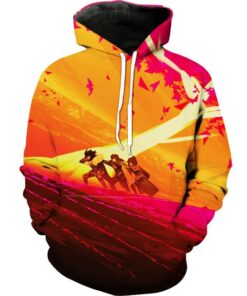 Though The Sunset Beautiful Fantasy Scenic Hoodie 3D