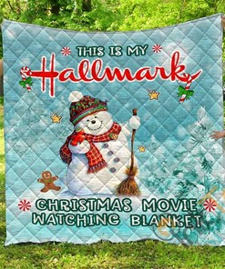 Thq081601 Christmas Quilt Blanket Bedding Set