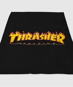 Thrasher Wallpapers Sherpa Fleece Blanket Gifts for Family, for Couple
