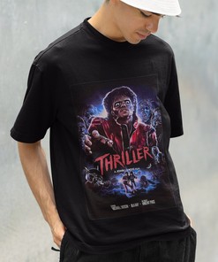 Thriller Tribute T-Shirt, Vintage Thriller T-Shirt, T-Shirt For Men And Women, Trendy Clothing, Anniversary Gift