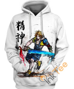 Tidus Final Fantasy Hoodie 3D