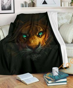 Tigers Sherpa Fleece Blanket Gifts for Family, for Couple