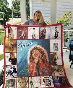 Tina Turner Style 2 Quilt Blanket Bedding Set
