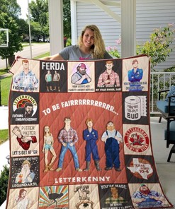 To Be Fair Letterkenny Ver Collected Collection Quilt Blanket Bedding Set