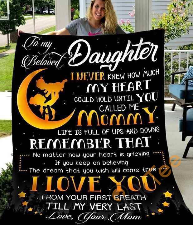 To My Daughter I Never Knew How Much Quilt Blanket Bedding Set