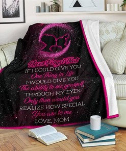 To My Daughter You Are Special From Mom Sherpa Fleece Blanket Gifts for Family, for Couple