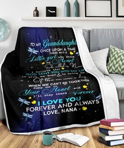 To My Granddaughter Blanket From Grandma Dragonfly Blanket Granddaughter Granddaughter Blanket Blanket For Granddaughter