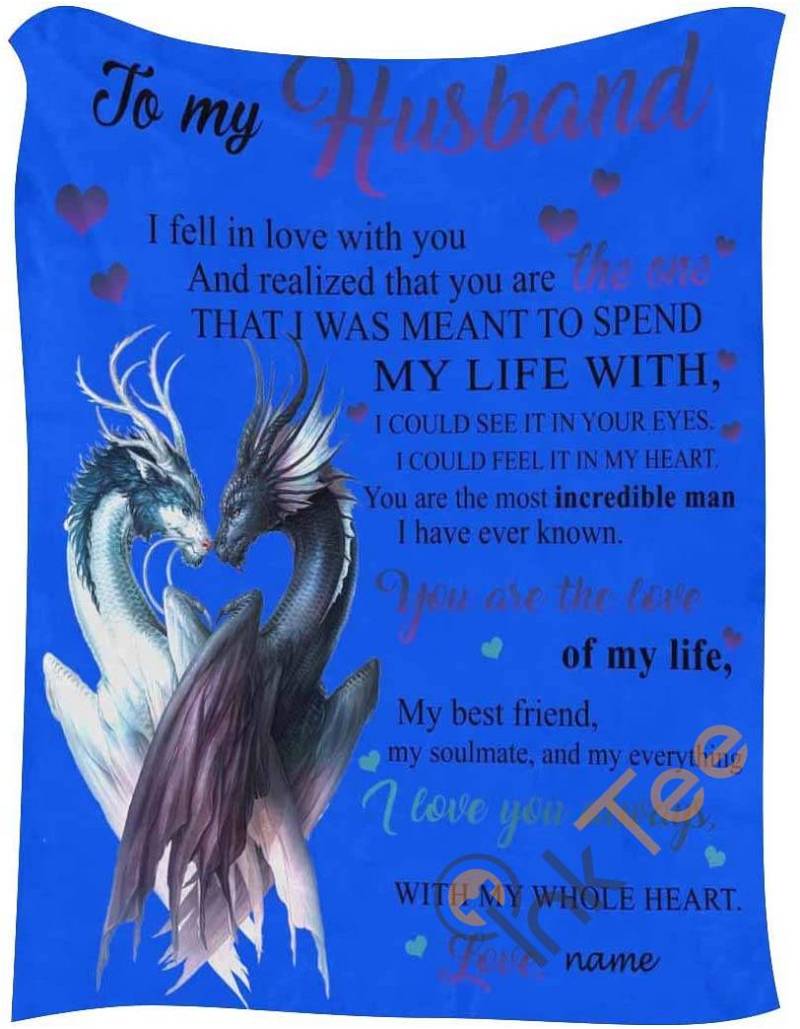 To My Husband Gift From Wife For Birthday Valentine's Day Mother's Day Father's Day Sherpa Fleece Blanket