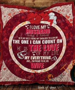 To My Husband You Are My Everything Quilt Blanket Bedding Set