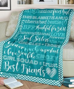 To My Sister You Are Much Important Fleece Blanket For Sister Birthday Friend For Her