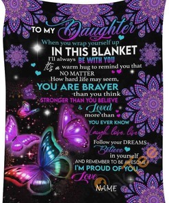To My Son Gift For Birthday Valentine's Day Mother's Day Father's Day Sherpa Blanket Fleece Blanket