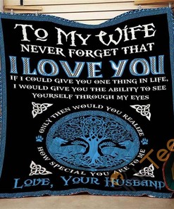 To My Wife I Love You 3 Quilt Blanket Bedding Set
