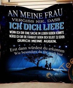 To My Wife Never Forget That German Vs Quilt Blanket Bedding Set