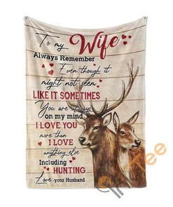 To My Wife Sherpa Fleece Blanket Gifts for Family, for Couple